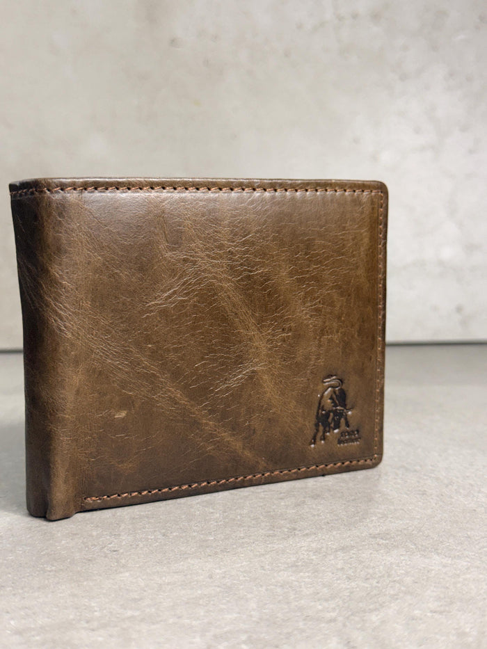 2 in 1 Leather Wallet Slim Removable Card Holder Minimalist Bifold Compact Everyday Wallet