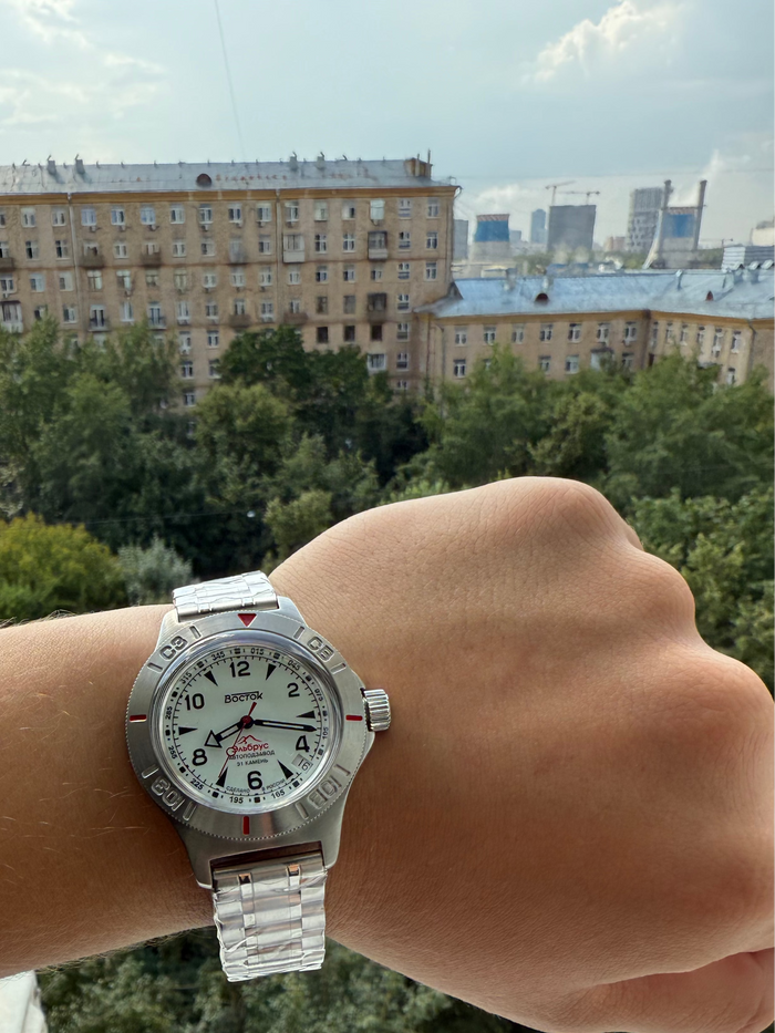 Vostok Amphibia 74090B Elbrus Mountain Watch | Scubadudestore
