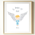 8 x 10 Angel Prayer Art Print