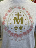 Miraculous Medal T-shirt-gray