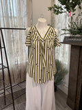 Lornashouse Exclusive by Annabelle - 'Dog' Stripe Blouse