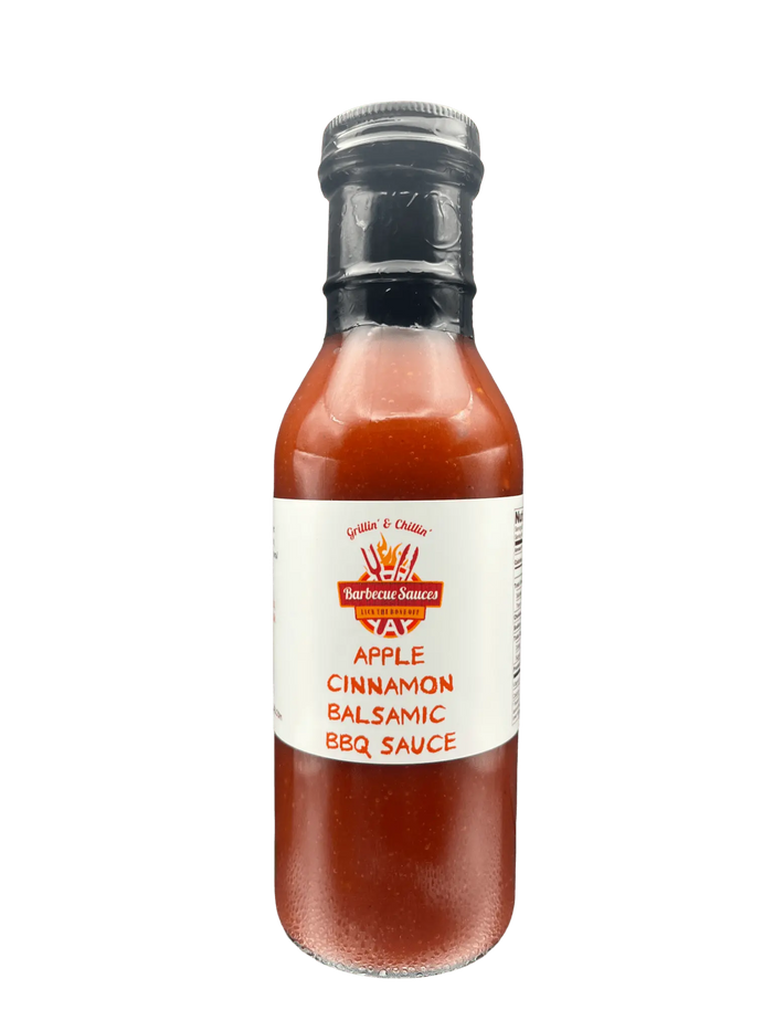 Apple Cinnamon Balsamic BBQ Sauce, 12oz. - Tubac Gourmet Foods