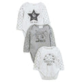 Babies Gift 3 Pack Milestone Bodysuits