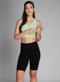 Bamboo Biker Ribbed Highwaisted Shorts in 3 colours
