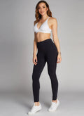 Bamboo Fleece Lined Leggings Black