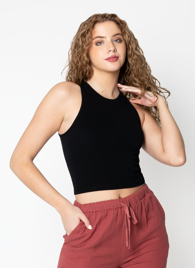 Bamboo Ribbed Tank + Colours