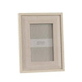 Beige Wood Photo Frame 4x6