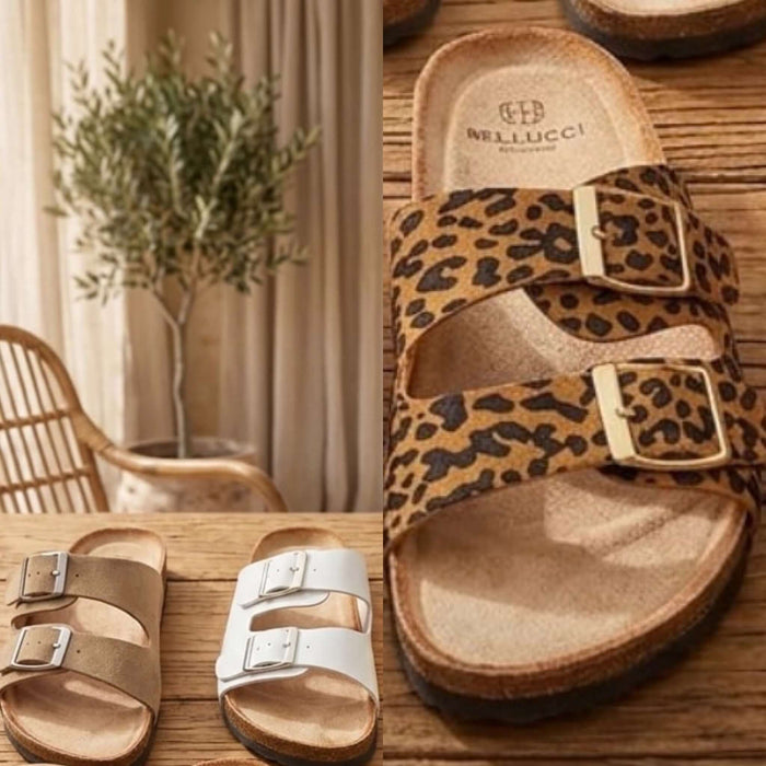 Bellucci Lightweight Ladies Double Buckle Sandal