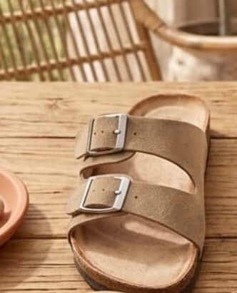 Bellucci Lightweight Ladies Double Buckle Sandal