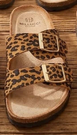 Bellucci Lightweight Ladies Double Buckle Sandal