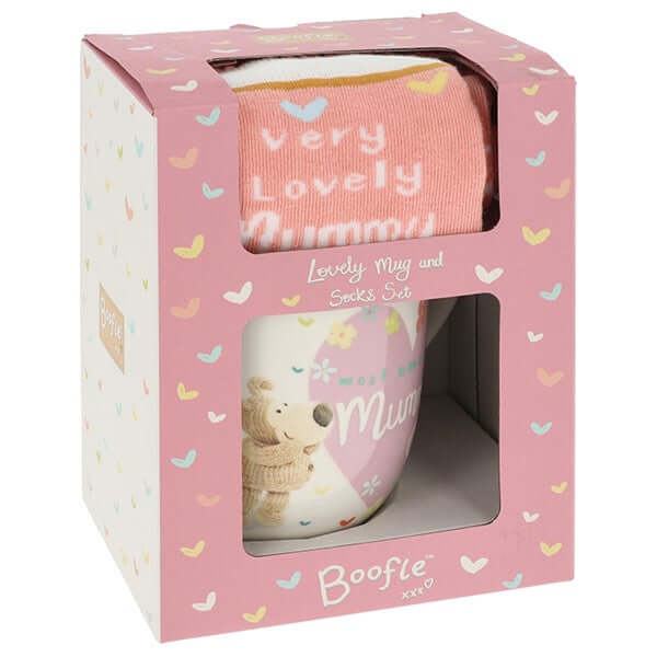 Boofle Female Mug & Sock Set - Mummy
