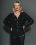 Brunette The Label Mini Pearl Cardigan