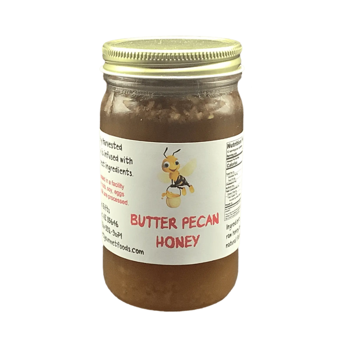 Butter Pecan – Arizona Desert Honey, 8 oz. - Tubac Gourmet Foods