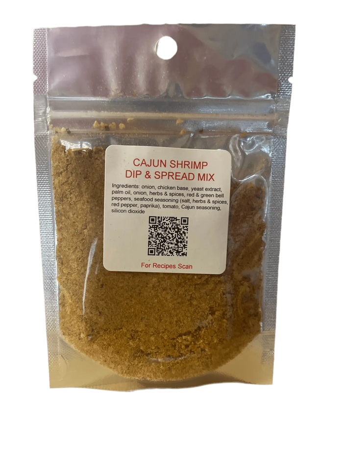 Cajun Shrimp Dip & Spread Mix 2 oz. - Tubac Gourmet Foods