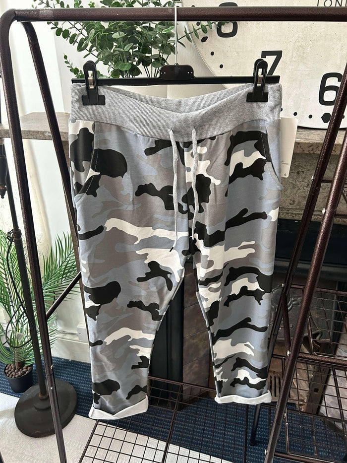 Camo Print Joggers