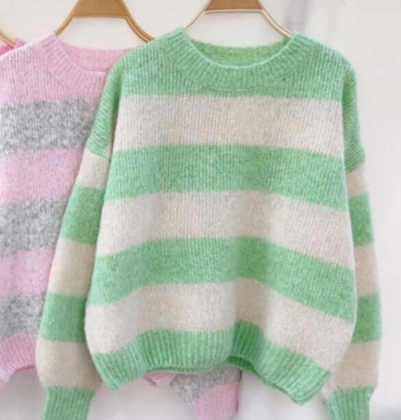 Cara Pastel Stripe Jumper
