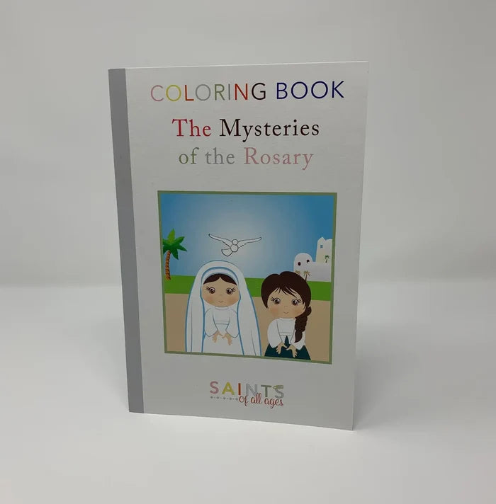 Catholic Saints Coloring Book Rosary Edition