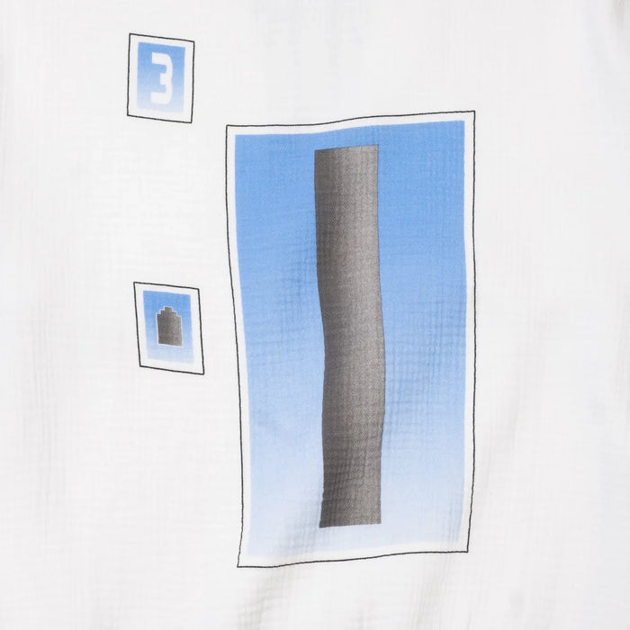 Cav Empt AS Cylinder Gauze Crew Neck Sweater - White