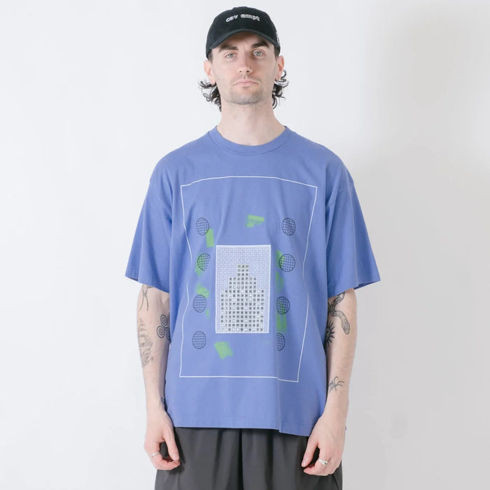 Cav Empt AS Dome Big T-Shirt - Purple