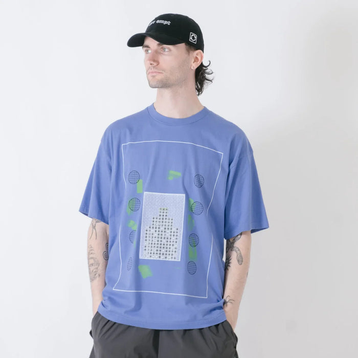 Cav Empt AS Dome Big T-Shirt - Purple