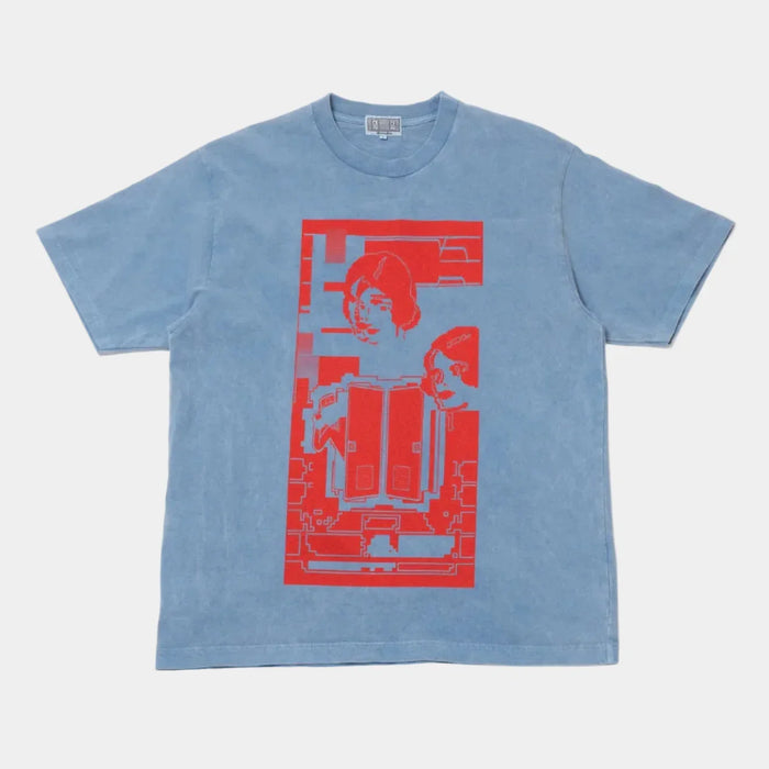 Cav Empt Overdye MD SiteSeer T-Shirt - Blue