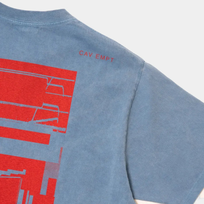Cav Empt Overdye MD SiteSeer T-Shirt - Blue