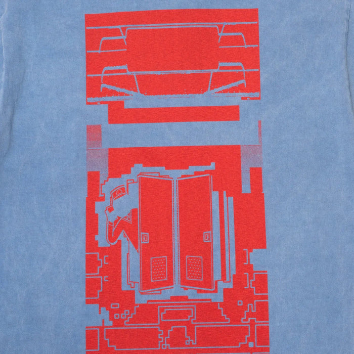 Cav Empt Overdye MD SiteSeer T-Shirt - Blue
