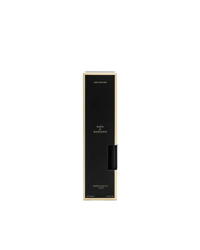 Cereria Mollà 1899 Basil & Mandarin 100ml Reed Diffuser