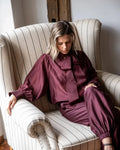 Chalk UK - Frances Shirt Burgundy