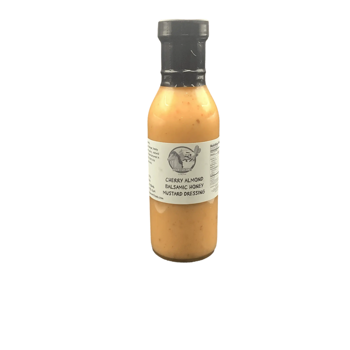 Cherry Almond Balsamic Honey Mustard Dressing 12 oz. - Tubac Gourmet Foods