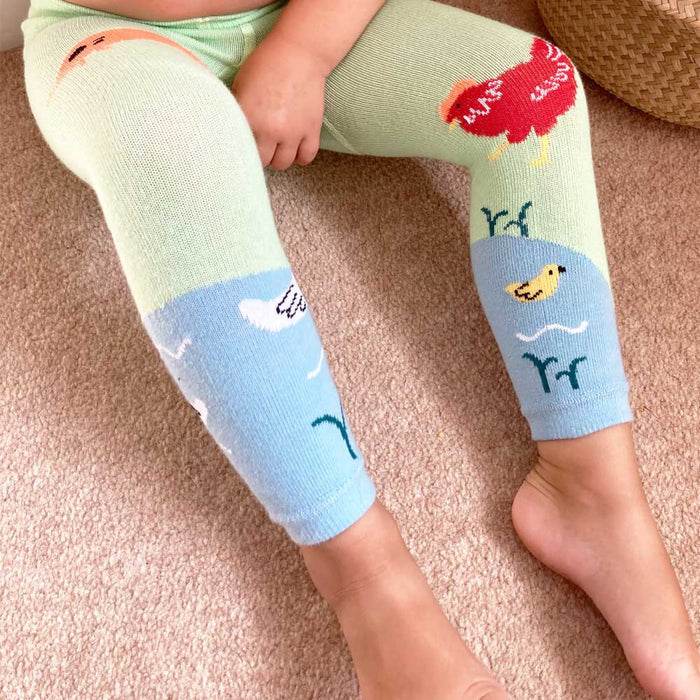 Childrens Farmyard Knitted Leggings