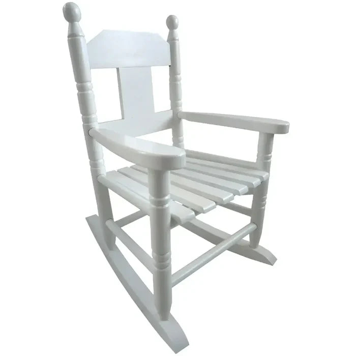 Childrens White Rocking Chair