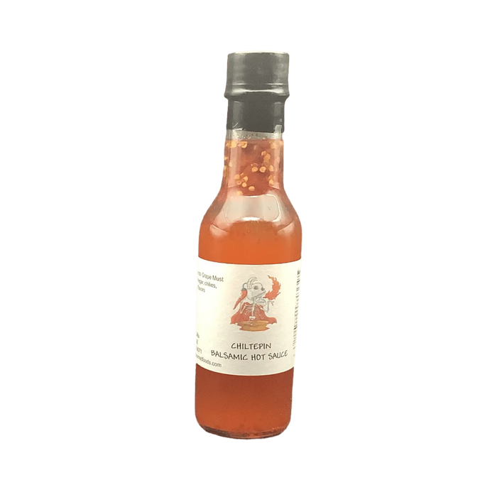 Chiltepin Balsamic Hot Sauce 5 oz. Bottle. - Tubac Gourmet Foods