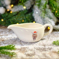 Christmas Highland Cow Stoneware Gravy Mug