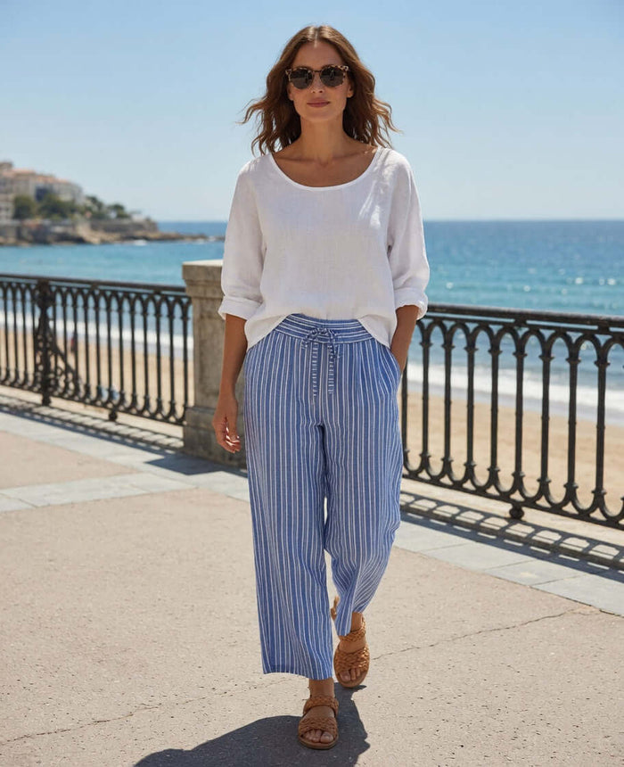 Cindy Elegant Stripey Trouser
