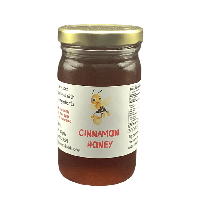 Cinnamon Infused - Arizona Desert Honey – 8 oz - Tubac Gourmet Foods