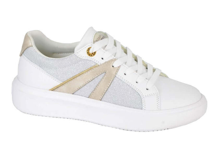 Aden Lace Up Glamour Trainer