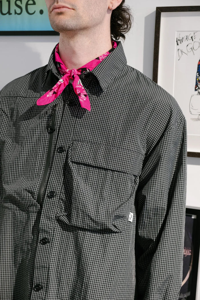 CMF Comfy Outdoor Garment GW Mod Shirt - Grid Black