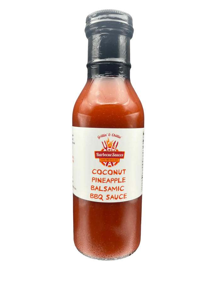 Coconut Pineapple Balsamic BBQ Sauce, 12oz. - Tubac Gourmet Foods