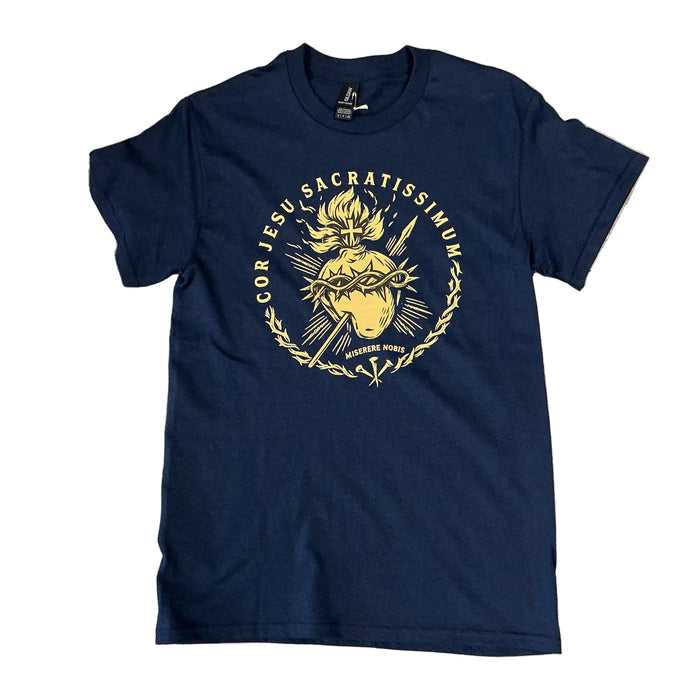 Cor Jesu T-shirt (Navy)