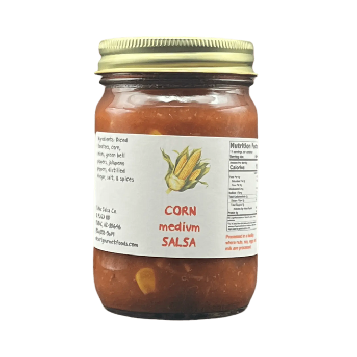 Corn Salsa Medium 12oz. - Tubac Gourmet Foods