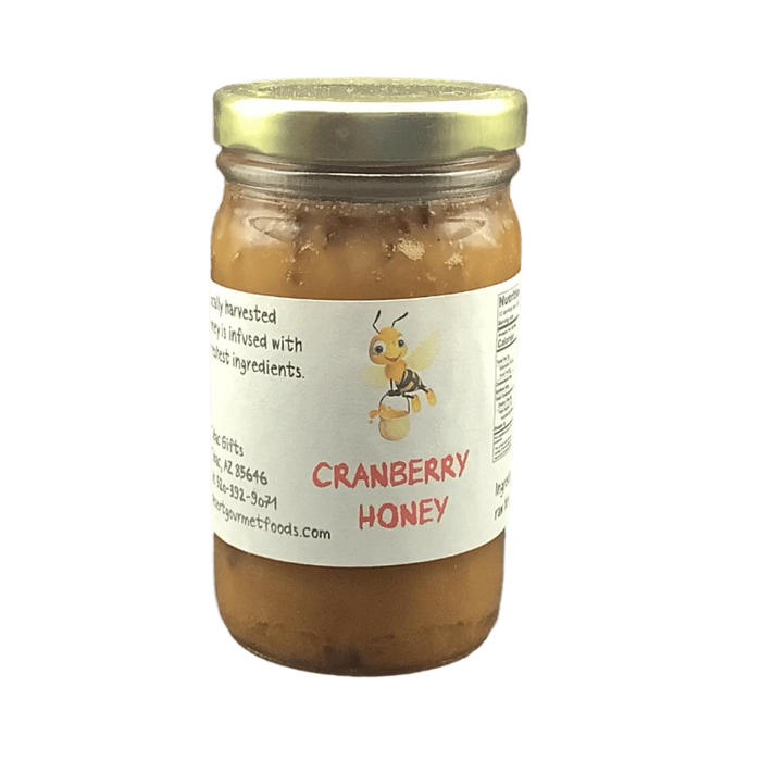 Cranberry - Arizona Desert Honey – 8 oz - Tubac Gourmet Foods