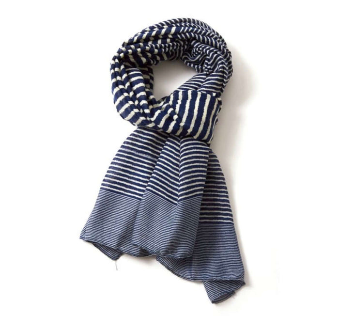 Cross Stripe Scarf