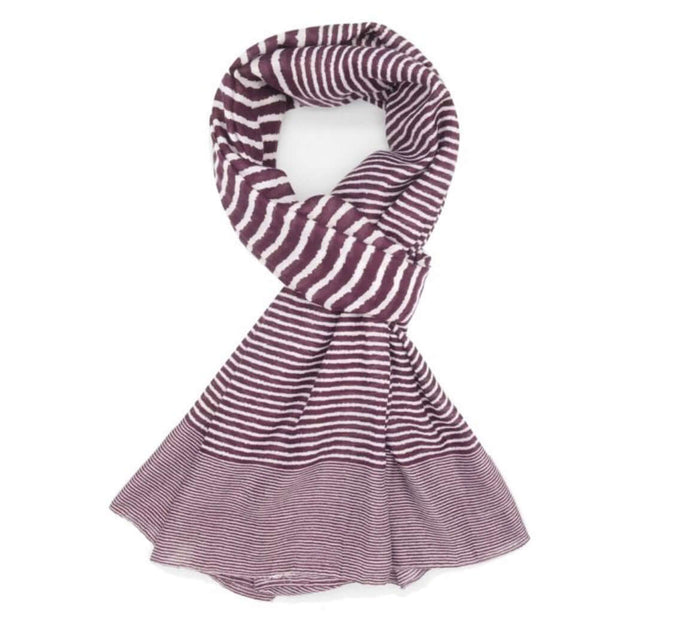 Cross Stripe Scarf
