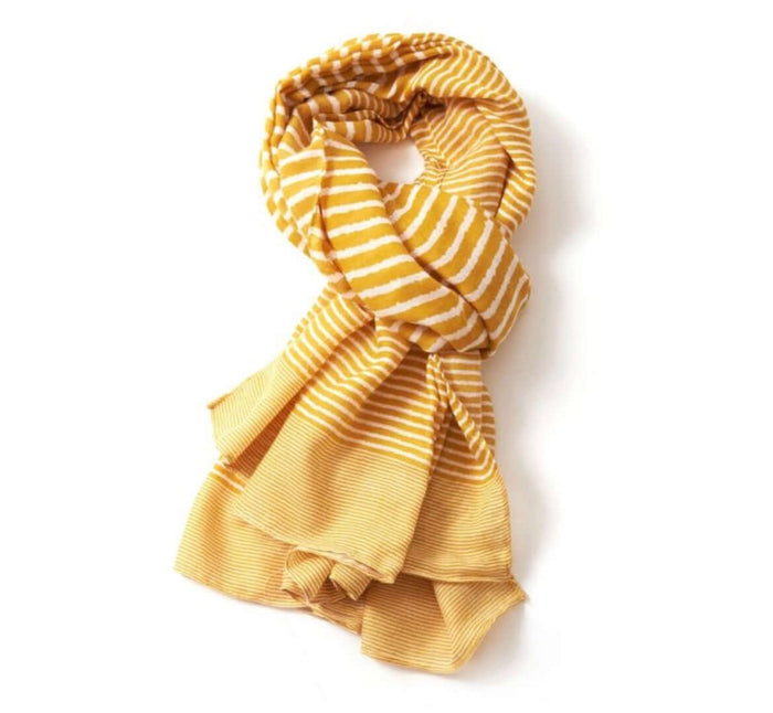 Cross Stripe Scarf
