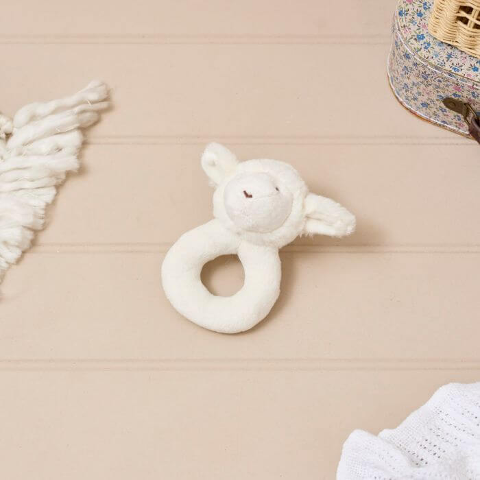 Cute Lamb Plush Rattle