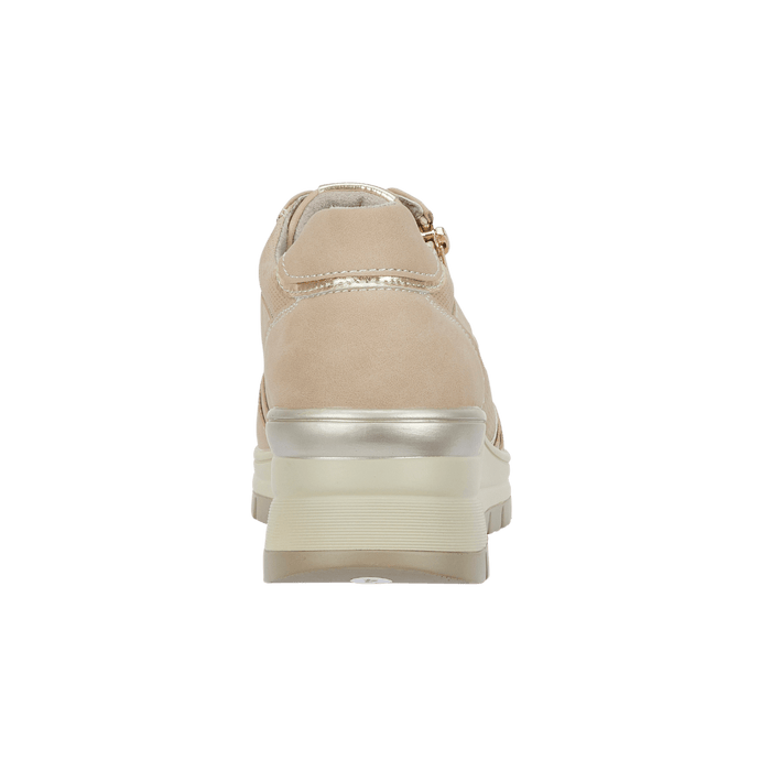 Dawlish Ladies Casual Trainer - Beige