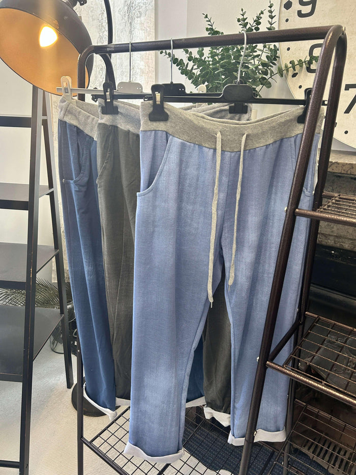 Denim Look Jogger