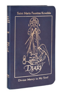 Diary of St. Faustina, Deluxe Blue Leather