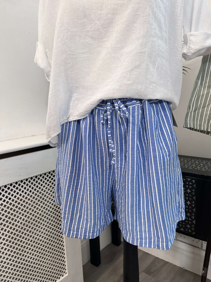 Elegant Pin Stripe Shorts